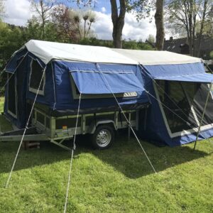 Anhängerzelt Large, inkl. Vorzelt