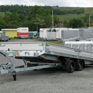 Hapert Indigo HT-2 - 3500 - 5050 x 2210 Kipphydraulik, Parabelfederung, Bordwände Rampe – Bild 3