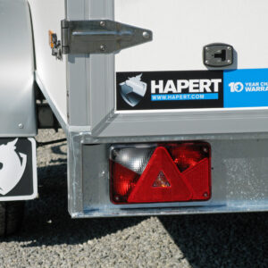 Hapert Sapphire L-2 - 3500 Tieflader-Koffer | 2 Hecktüren | Stabile Ausführung – Bild 3