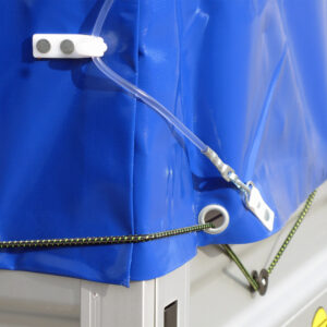 Humbaur HA752111 KV Planenaufbau 1300 mm blau – Bild 3