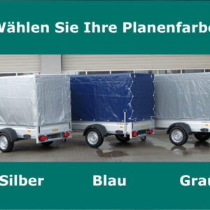 Humbaur HA132513 KV Klappbare Vorderwand und Hochplane – Bild 7