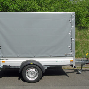 Humbaur HA132513 KV Klappbare Vorderwand und Hochplane – Bild 10