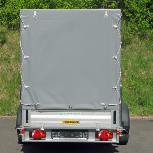 Humbaur HA132513 KV Klappbare Vorderwand und Hochplane – Bild 12