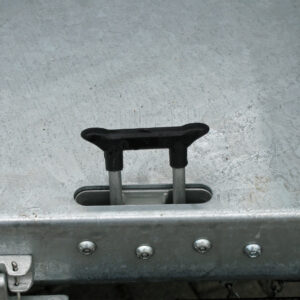 Humbaur HTK 3000.31 STAHL E-Pumpe - Stahlblechaufsatz 600 mm – Bild 3