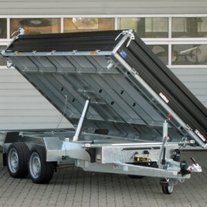 Humbaur HTK 3500.31 STAHL E-Pumpe, Rampen und Stützen