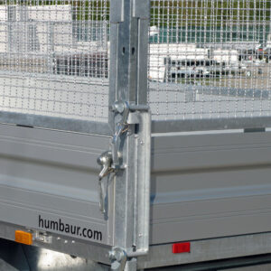Humbaur HTK 3500.41 ALU Tridem Gitteraufsatz, Rampen, Stützen – Bild 9