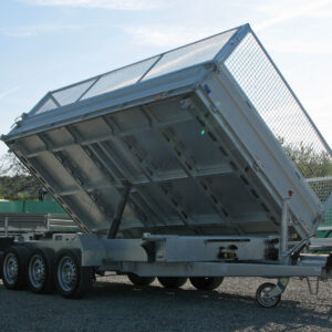 Humbaur HTK 3500.41 ALU Tridem 3 Achser mit Gitteraufsatz 600mm – Bild 10