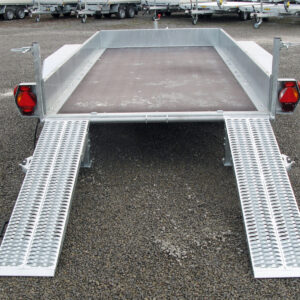 Humbaur HS303016 - 12 Zurringe, Stahlrampen stehend – Bild 8