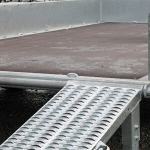 Humbaur HS353718 - 12 Zurringe, Stahlrampen stehend – Bild 8