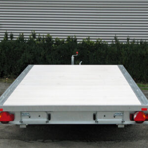 Humbaur Universal 3500 Aluboden, Seilwinde, Rampen – Bild 5