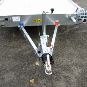 Humbaur Universal 3500 Aluboden, Seilwinde, Rampen – Bild 4