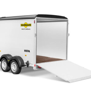 Humbaur HKPA 263217 Aerodynamischer Polybug | Aluminium-Aufbau | Airlineschienen – Bild 3