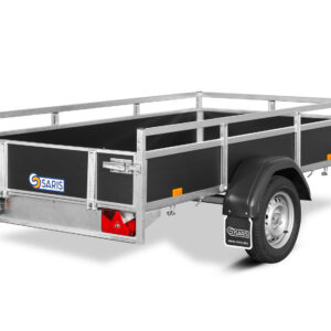 Saris CW 255 133 750 1 Kastenanhänger mit feuerverzinkter Stahlreling – Bild 4