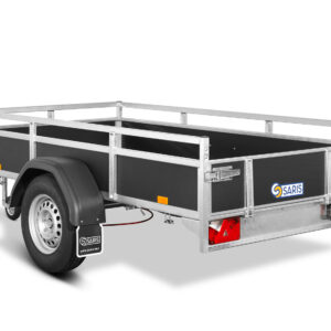 Saris CW 205 133 1350 1 Feuerverzinkte Rahmenteile, abnehmbare Heckwand – Bild 3