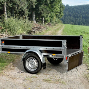 STEMA HZ 7.5-20-12.1 C Woodoxx Holzanhänger mit Hochplane – Bild 4