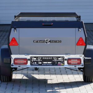 Stema RETRO DELUXE Staubgrau mit Deckel inkl. Reling – Bild 14