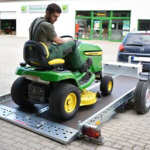 STEMA WOM XT 750 STS O1 7.5-25-13.1 Ungebremster Absenkanhänger – Bild 7