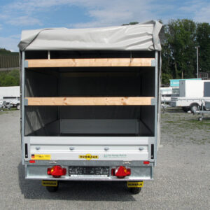 Humbaur HT203116 Planenaufbau LH 1600 mm grau – Bild 10