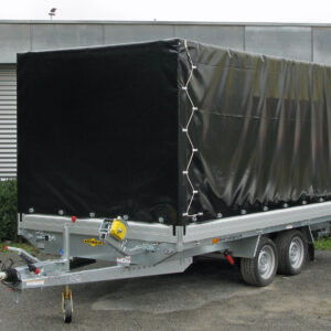 Humbaur Universal 3500 Hochplane ALU BW Auffahrbohlen Aluboden – Bild 7