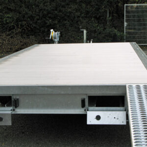 Humbaur Universal 3500 Hochplane ALU BW Auffahrbohlen Aluboden – Bild 3